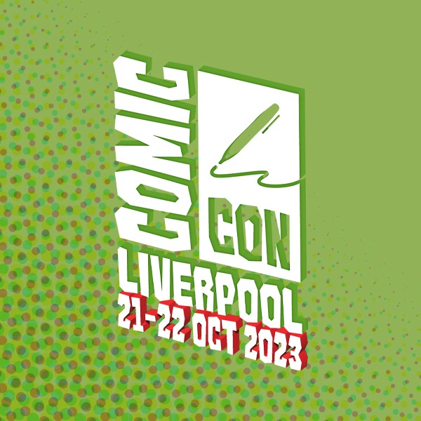 Comic Con Liverpool 2023 Logo